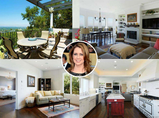 Jenna Fischer, Studio City Home Jenna Fischer, Studio City Home
